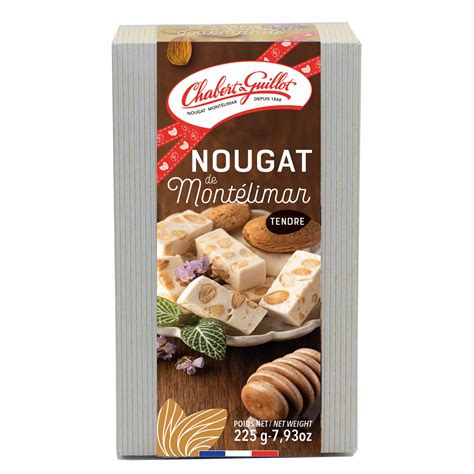 Étui De Nougat De Montélimar Igp 225g Nougat Chabert And Guillot