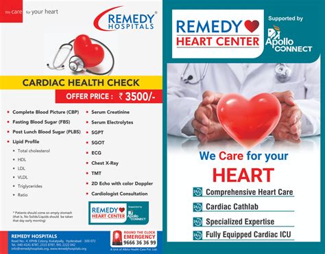 Best Health Checkup Packages In Kukatpally Hyderabad Remedy Hospital