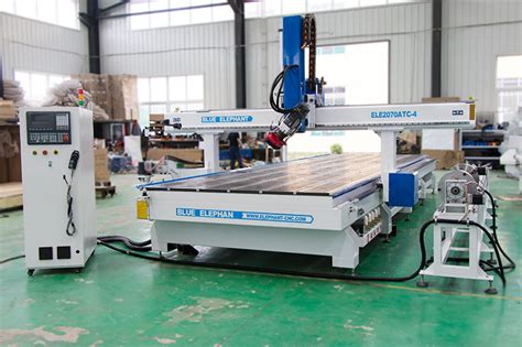 D Automated Tool Changer Cnc Router Axis Cnc Wood Carving Machine