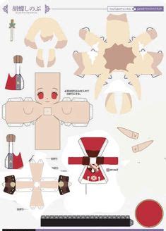 Papercraft Anime Ideas In Boneka Kertas Seni Kardus Seni