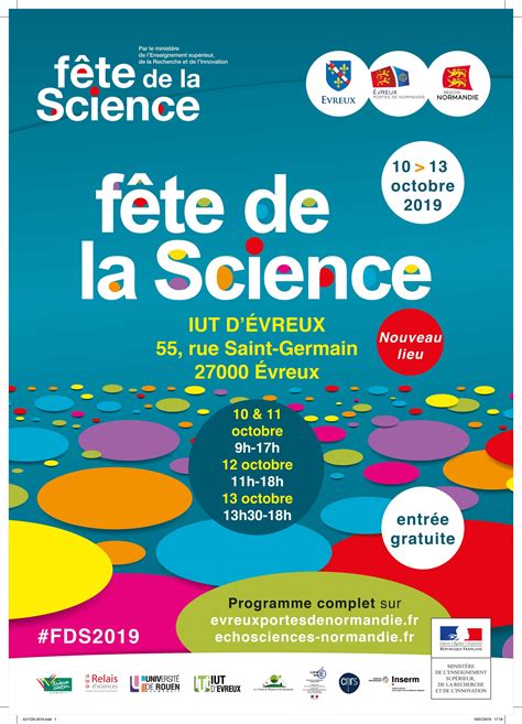 IUT Évreux Fête de la Science et journée d intégration des étudiants