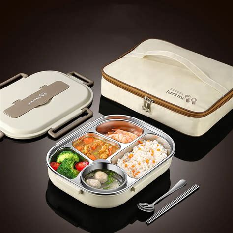 Bo Te Lunch Isol E En Acier Inoxydable Bo Te Lunch Portable Scell E