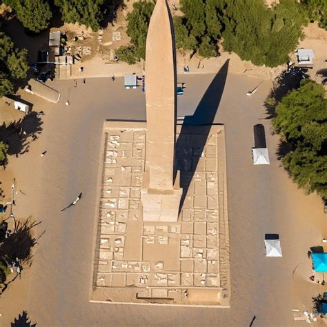 Un Obelisco Fara Nico Del Antiguo Egipto Foto Premium