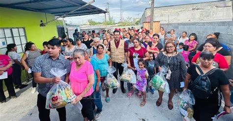 Hoy Tamaulipas Mas De Mil Familias Beneficiadas Con Despensas En