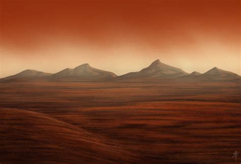 Orange Desert Sunset by rob-powell on DeviantArt