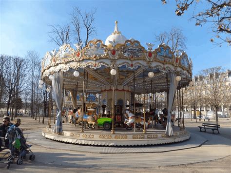 Enjoying A Spring Day In The Jardin Des Tuileries In Paris Gone With