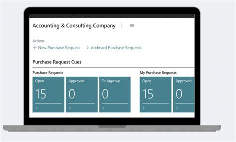 Microsoft Dynamics 365 Business Central Purchase Requisition