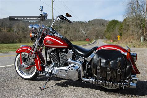 1999 Harley Davidson Heritage Springer Flsts Loaded Pristine Unique
