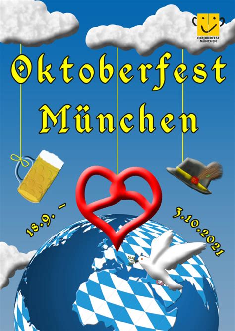 München Wiesn 2021 Vorschläge für Oktoberfest Plakat Wettbewerb