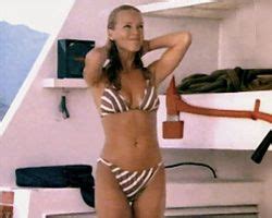 Striped Bikini Cheryl Ladd Celebrity Bikini Cheryl