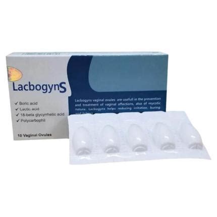 Viên đặt âm đạo LacbogynS Pharmart vn