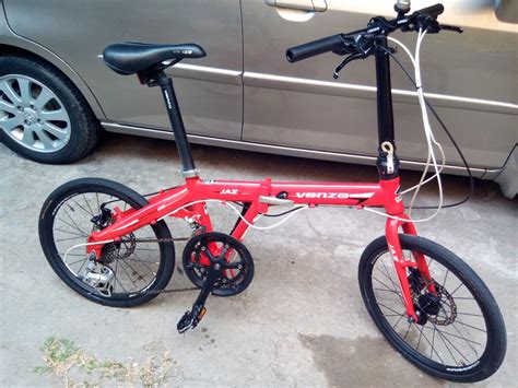 Venzo Jaz Folding Bike 20", Sports Equipment, Bicycles & Parts ...