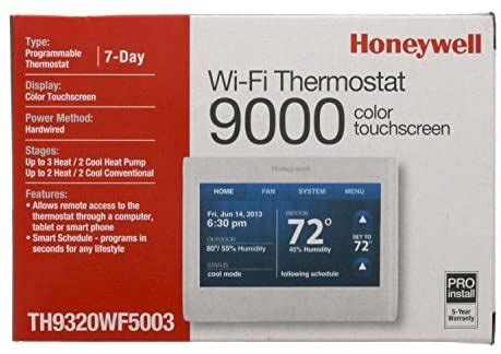 Honeywell Th9320wf5003 Installation Manual