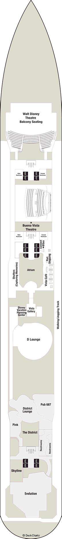 Disney Dream Deck Plans: Ship Layout, Staterooms & Map - Cruise Critic