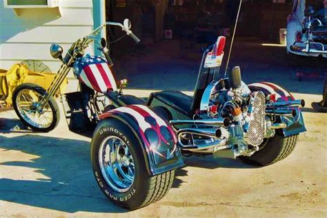 Veedub Chopper Trike Trike Motorcycle Vw Trike Custom Trikes