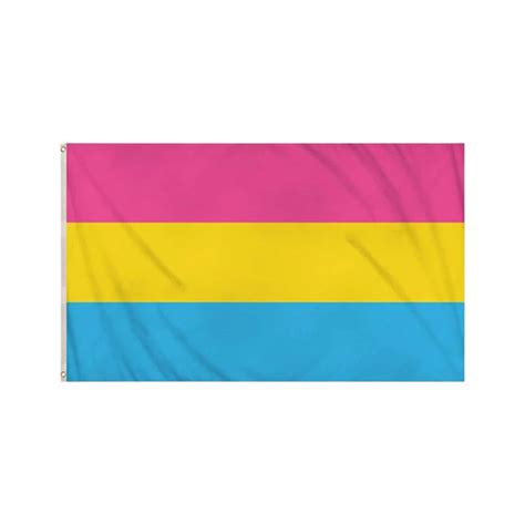 Pansexual Pride Flag 5ft X 3ft Celebrate With Pride