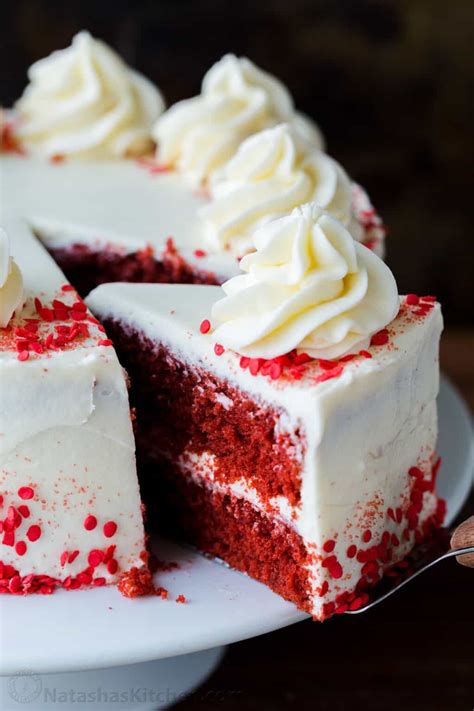 Homemade Red Velvet Cake Has A Soft And Moist Crumb With The Best Cream