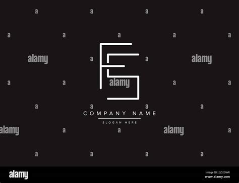 FS logo design vector illustration template Stock Vector Image & Art ...