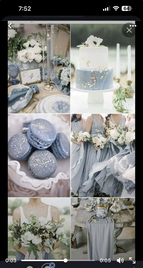 dusty blue wedding color 1