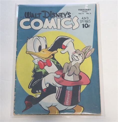 Walt Disneys Comics And Stories Golden Age Vintage Dell