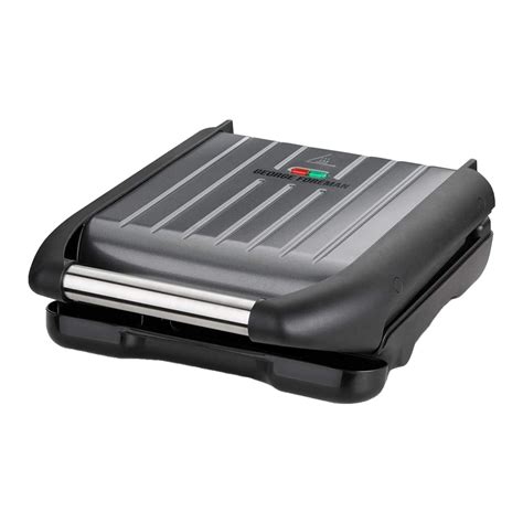 George Foreman Small Steel Grill