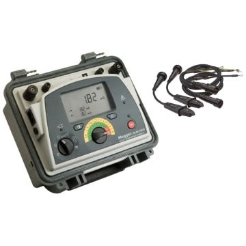 Megger DLRO10HD 10 A Micro Ohm Meter With Dual Power Diagnostics