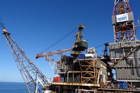 Drilling Equipment On An Offshore Jackup Drilling Rig Intrepid Travelling