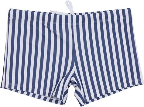 YUZHOU Mens Swim Briefs Bikini Swimwear Striped Bathing Suit Sexy Swimsuit With Drawstring Quick