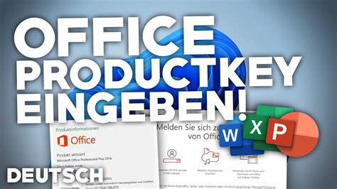 Microsoft Office Produktkey Eingeben Herausfinden Tutorial