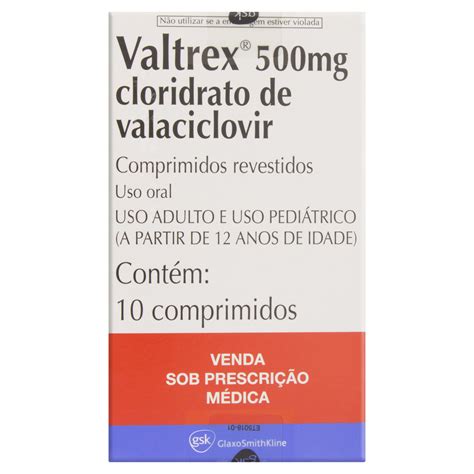 Valtrex Mg Gsk Caixa Comprimidos Revestidos Gtin Ean Upc