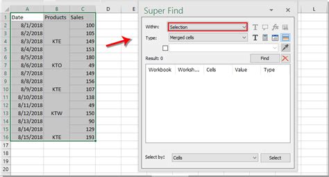 How To Find Specific Value In Merged Cells In Excel