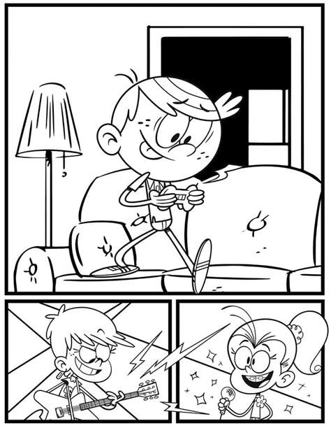 Printable The Loud House Coloring Page Download Print Or Color