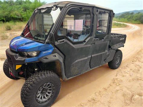 Dirt Warrior Accessories Can Am Defender 4 Seat Cab Enclosure Upper Si