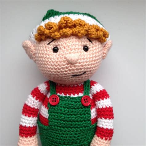 Christmas Elf Free Crochet Amigurumi Pattern Crochet Xmas