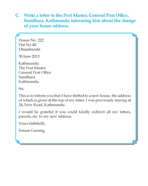 6th Grade Letter Writing Sample Formal Letter Writing Letter Writing Samples English Writing