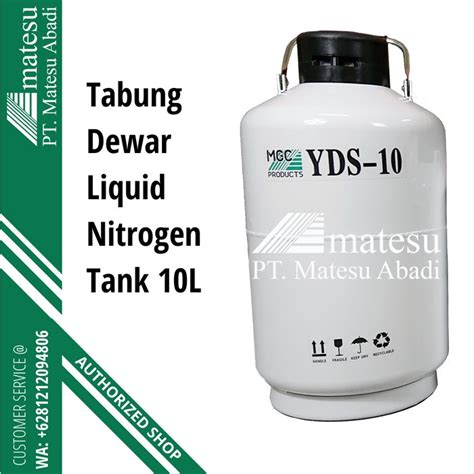 Jual Promo Tabung Dewar Liquid Nitrogen Mgc Yds10 10 Liter Shopee