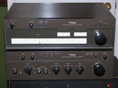 Technics Su Integrated Amplifier And St Tuner Photo