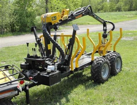 Hakmet Atv Log Loader And Trailer From Hakmet Quad Trailer Atv Trailer