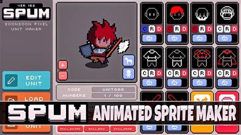 SPUM -- Animated Sprite Character Creator - YouTube