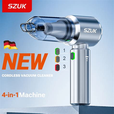 SZUK Car Vacuum Cleaner 180000PA Wireless Portable Cleaning Machine For