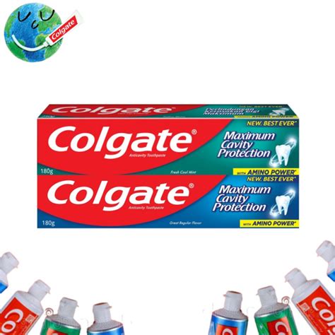 Colgate Maximum Cavity Protection Fresh Cool Mint Toothpaste 180g