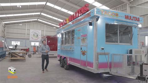 Food Trailer Remolque De Comida Rdn X Pies Rotulada Taquer A