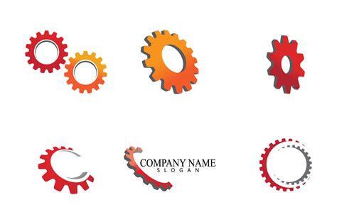 Gear Logo Vector Design Graphic By Redgraphic · Creative Fabrica