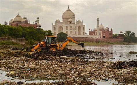 Polluted Yamuna and not vehicles main cause of Taj Mahal losing its ...