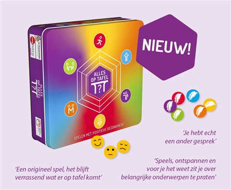 alles op tafel spelen met positieve gezondheid de bagagedrager