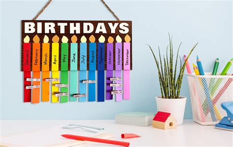 Classroom Birthday Chart Diydg