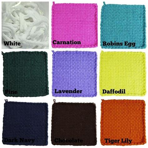 Loops For 7 Pot Holder Weaving Looms Mini Pack By Friendly Loom