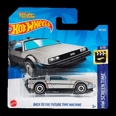 Hot Wheels Delorean Dmc Back To The Future Time