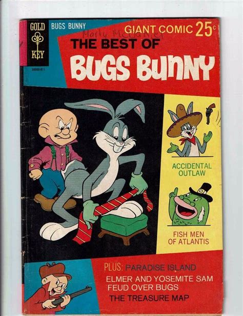 Best Of Bugs Bunny Giant Gold Key Comic Book 2 Silver Age Elmer Fudd