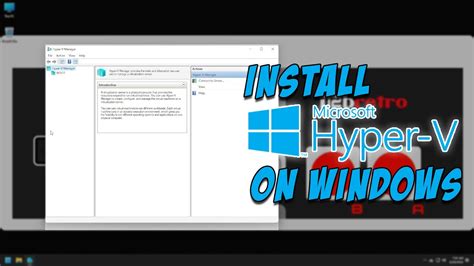 Install Hyper V On Windows Youtube